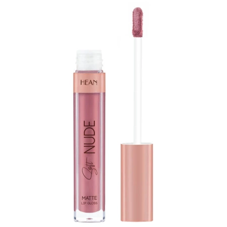 Hean Soft Nude Matte Lip Gloss Trwały Matowy Błyszczyk 68