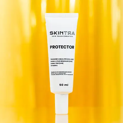 SkinTra - Protector - Pielęgnacyjny Krem Przeciwsłoneczny SPF 50+/PA++++, IR, BLUE LIGHT - 50ml