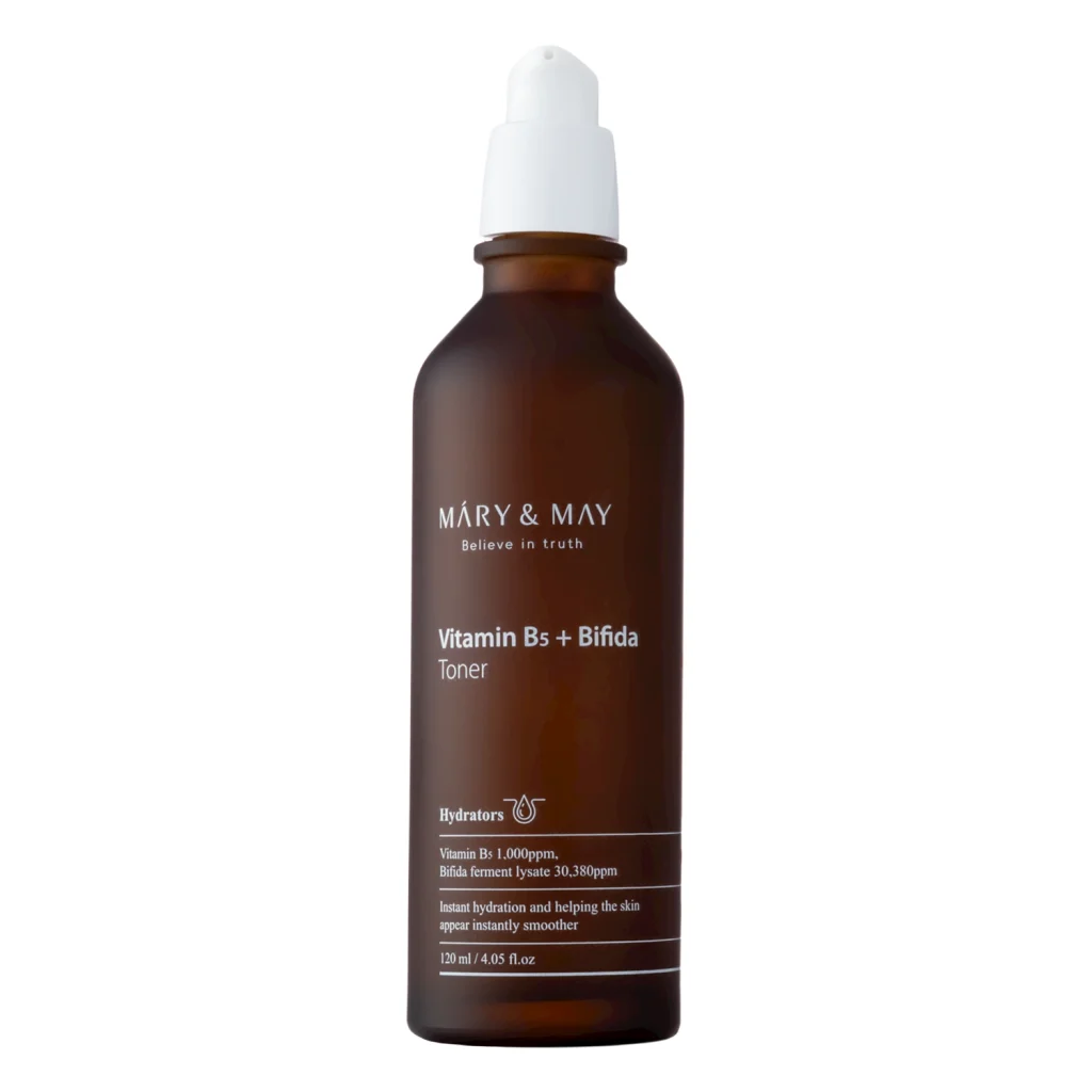 Mary&May - Vitamine B5 Bifida Toner - Nawilżający Tonik z Witaminą B5 i Probiotykami