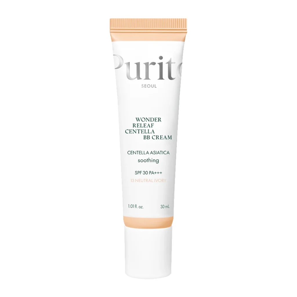 Purito Seoul - Wonder Releaf Centella BB Cream SPF 30 PA+++ - Krem BB z Wąkrotą Azjatycką