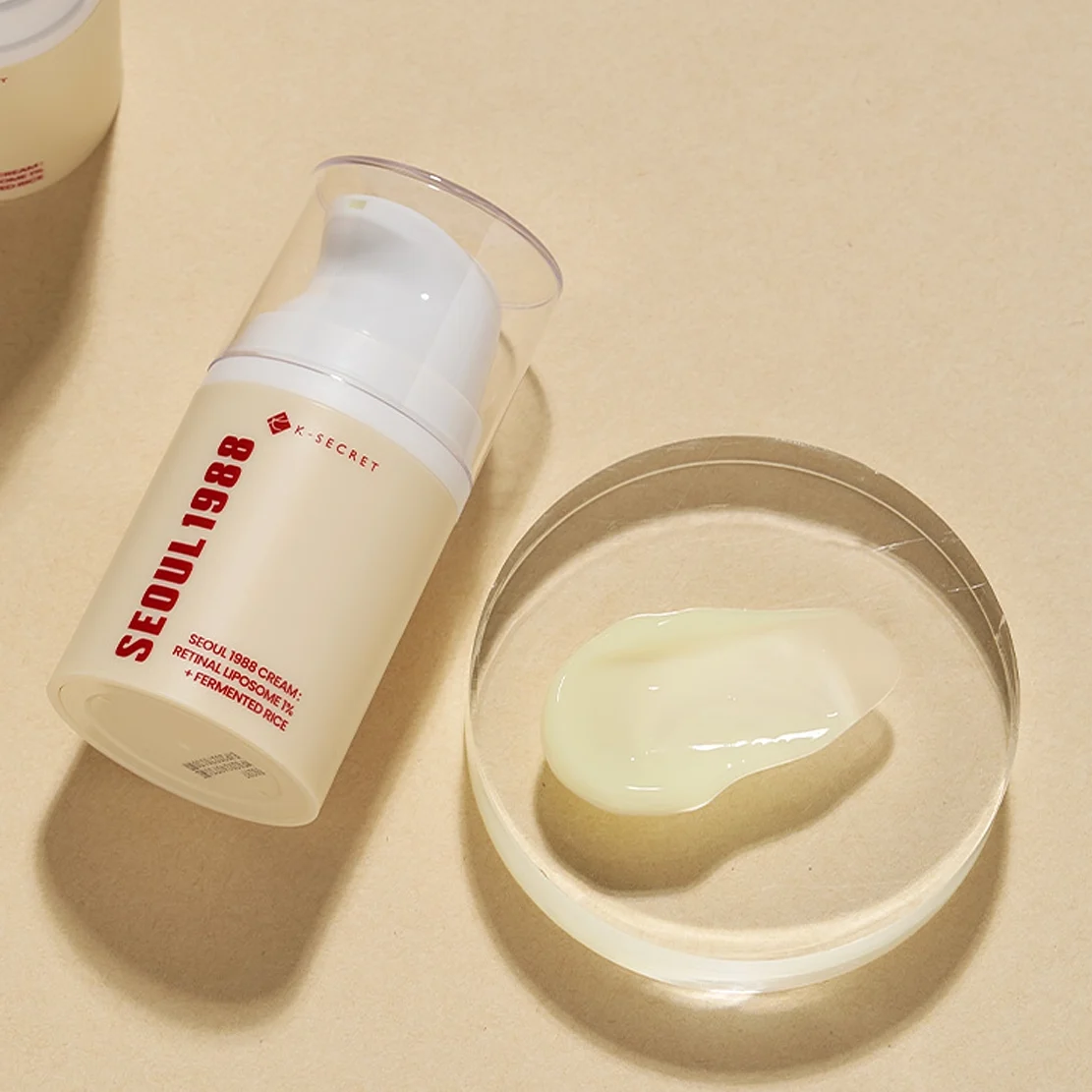 K-SECRET - SEOUL 1988 Cream : Retinal Liposome 1% + Fermented Rice - Ujędrniający Krem z Retinalem