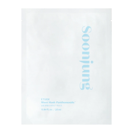 Etude House - Soon Jung Panthensoside Sheet Mask - Kojąca Maska w Płachcie