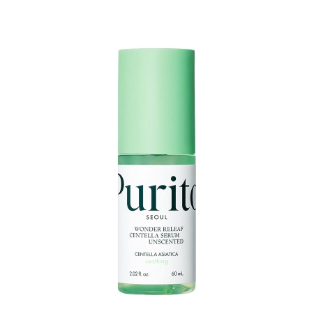 Purito Seoul - Wonder Releaf Centella Serum Unscented - Bezzapachowe Serum z Ekstraktem z Wąkroty Azjatyckiej 