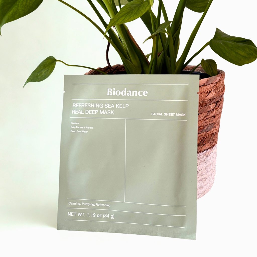 Biodance - Refreshing Sea Kelp Real Deep Mask - Kojąco-Nawilżająca Maska do Twarzy