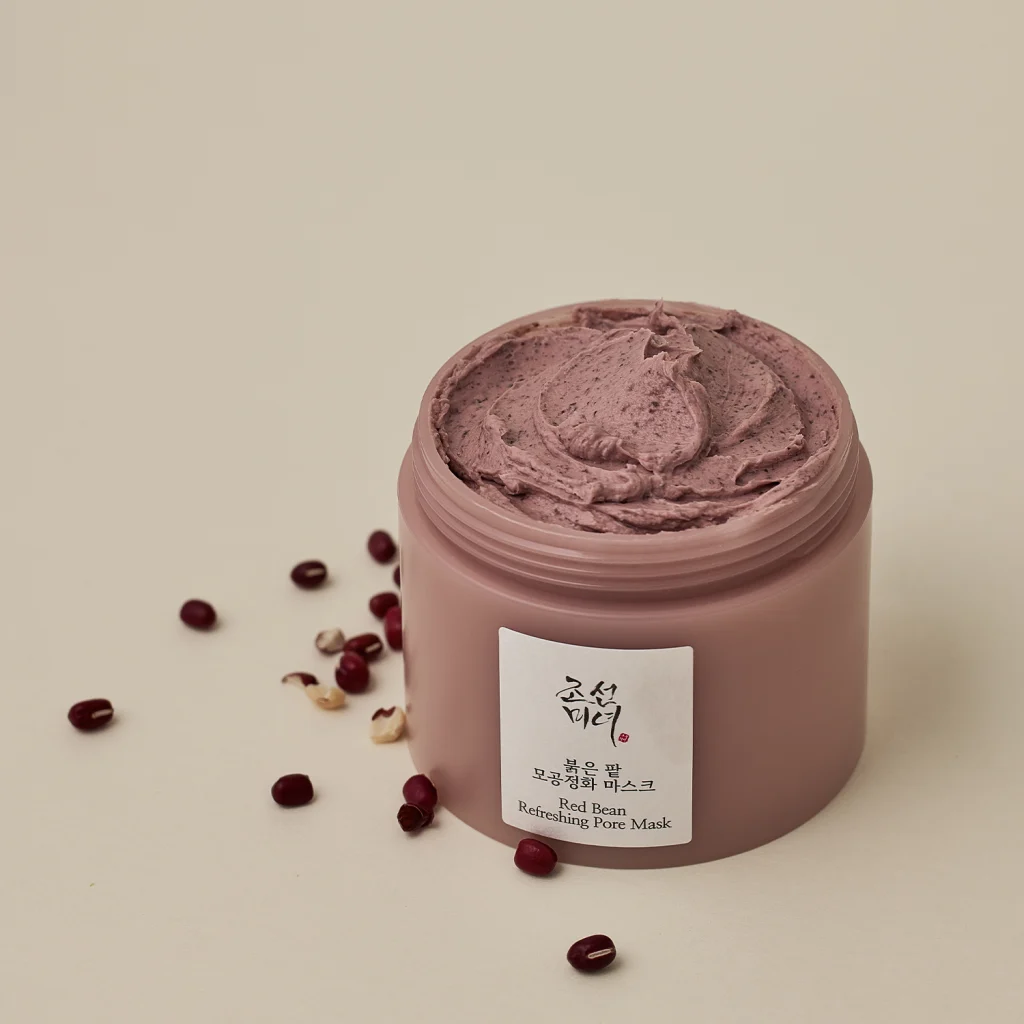 maseczka na trądzik Beauty of Joseon - Red Bean Refreshing Pore Mask - Maska Glinkowa