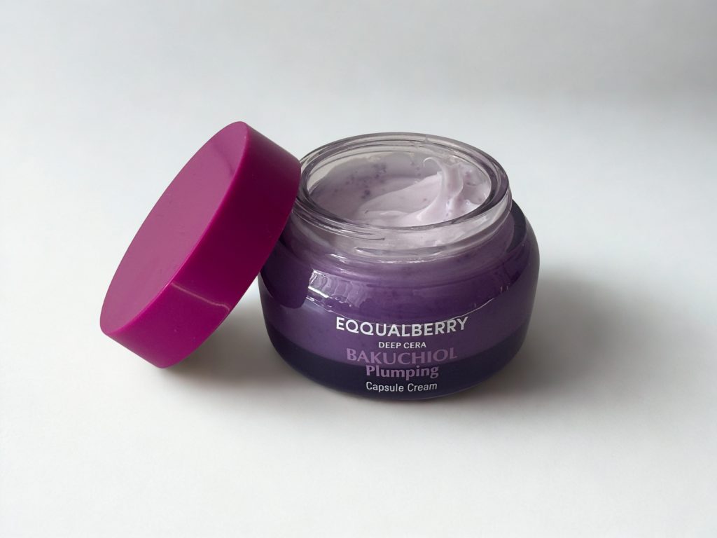 EQQUALBERRY - Bakuchiol Plumping Capsule Cream - Ujędrniająco-Nawilżający Krem do Twarzy z Bakuchiolem