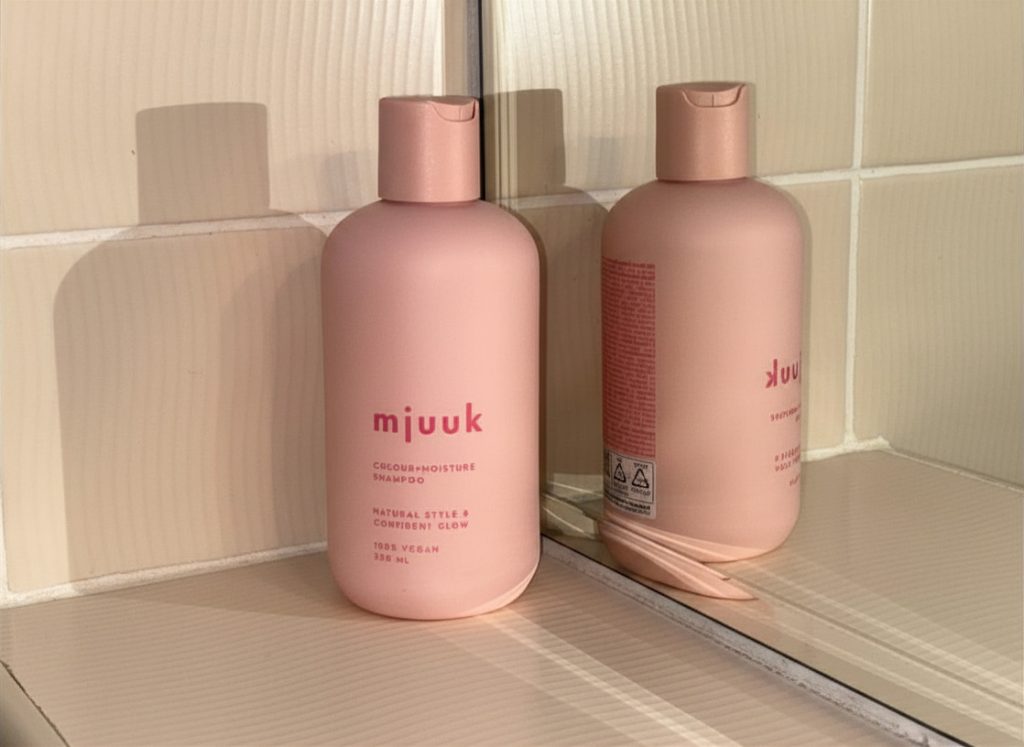 szampon do włosów farbowanych - Mjuuk Colour + Moisture Shampoo