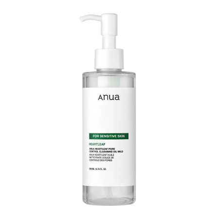 Anua - Heartleaf Pore Control Cleansing Oil Mild - Mildes Gesichtsreinigungsöl
