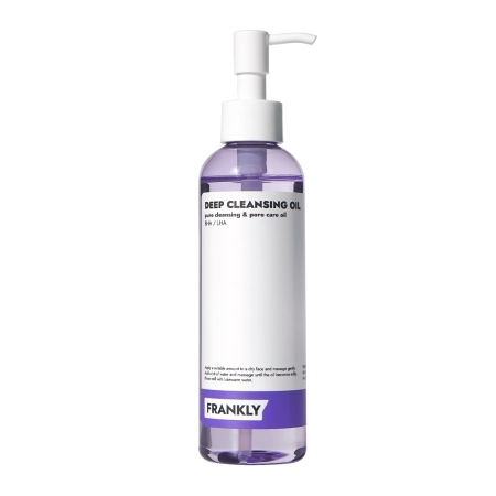 Frankly - Deep Cleansing Oil - Make-up-Entfernungsöl mit BHA- und LHA-Säuren
