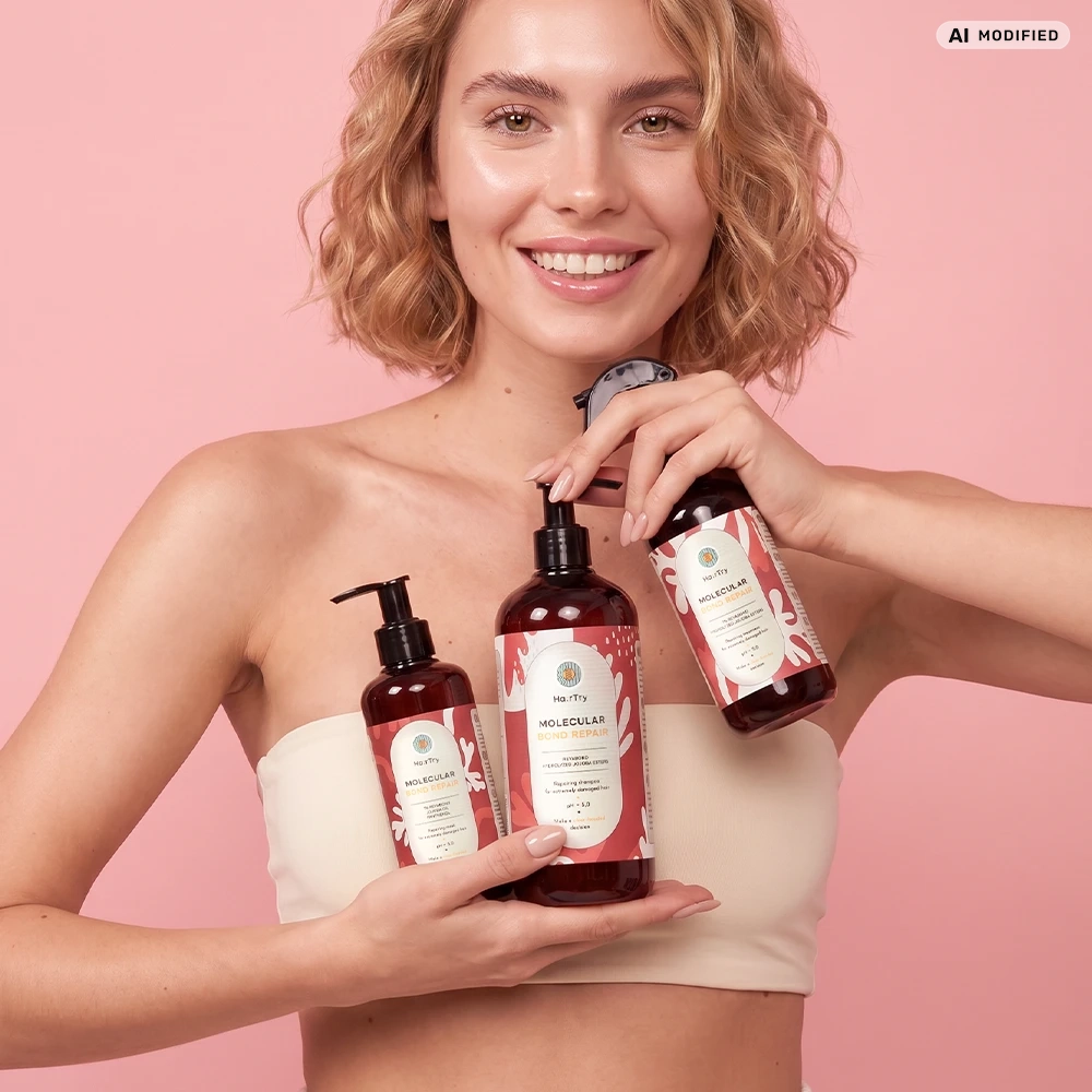 Seria naprawcza HairTry Molecular Bond Repair – uratuj zniszczone włosy