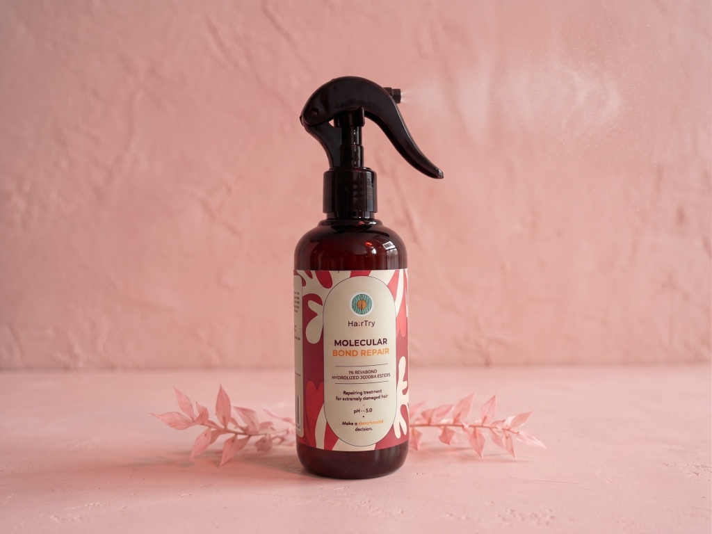 Seria naprawcza HairTry Molecular Bond Repair - kuracja naprawcza