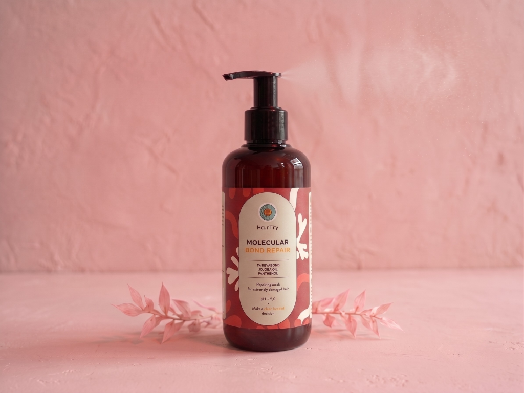 Seria naprawcza HairTry Molecular Bond Repair - maska naprawcza