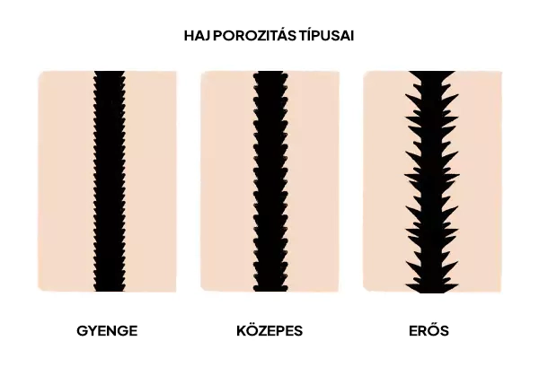 Porozitás típusai