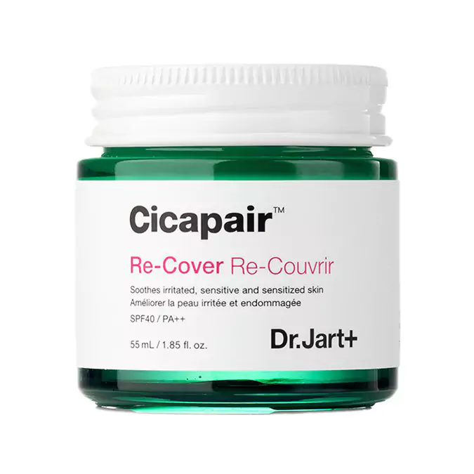 Dr.Jart + - Cicapair Re-Cover Cream SPF40/PA++ - Creme zur Korrektur von Rötungen im Gesicht