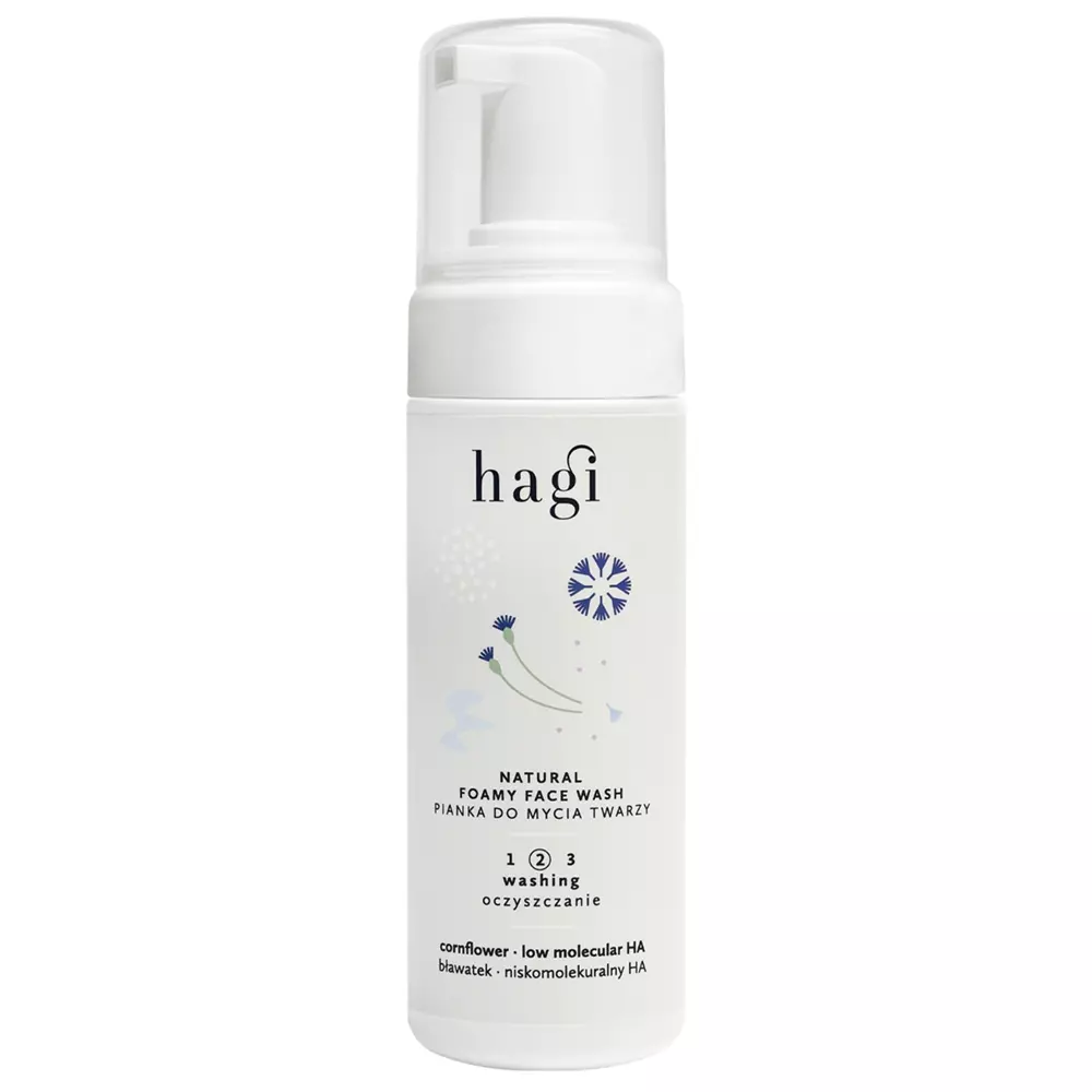 Hagi - Natural Foamy Face Wash - Schäumende Gesichtsreinigung