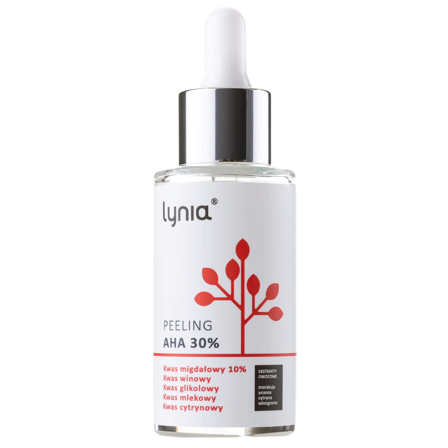 Lynia - Кислотний пілінг AHA 30% - Peeling Kwasowy AHA 30%