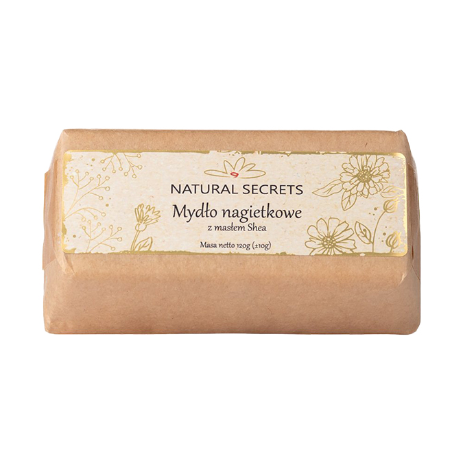 Natural Secrets - Měsíčkové mýdlo s bambuckým máslem