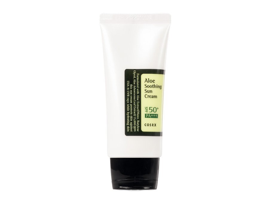 Cosrx - Aloe Soothing Sun Cream SPF50+/PA+++ - Nawilżający Krem z Filtrem Przeciwsłonecznym - 50ml