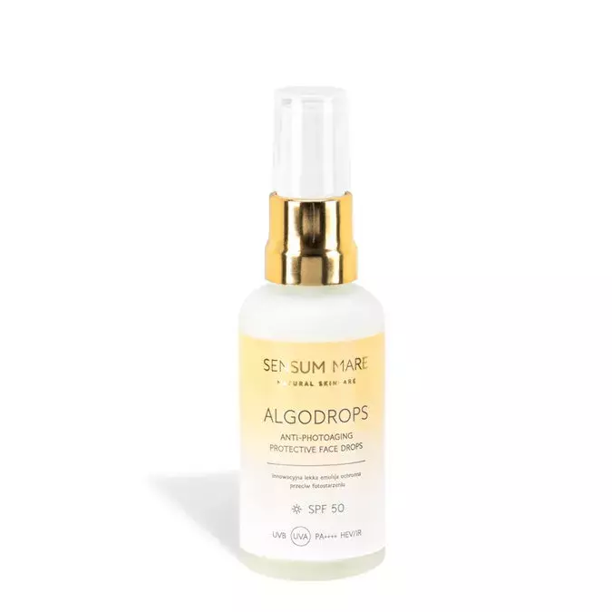 Sensum Mare - Algodrops - Anti-Photoaging Protective Face Drops - Ochranná emulze proti fotostárnutí pleti