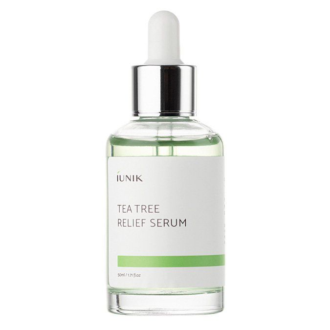 iUNIK - Tea Tree Relief Serum - Serum Dla Cery Problematycznej z Wodą z Drzewa Herbacianego