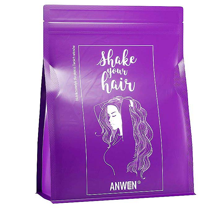 Anwen - Shake Your Hair - Doplněk stravy pro posílení vlasů - náhradní balení