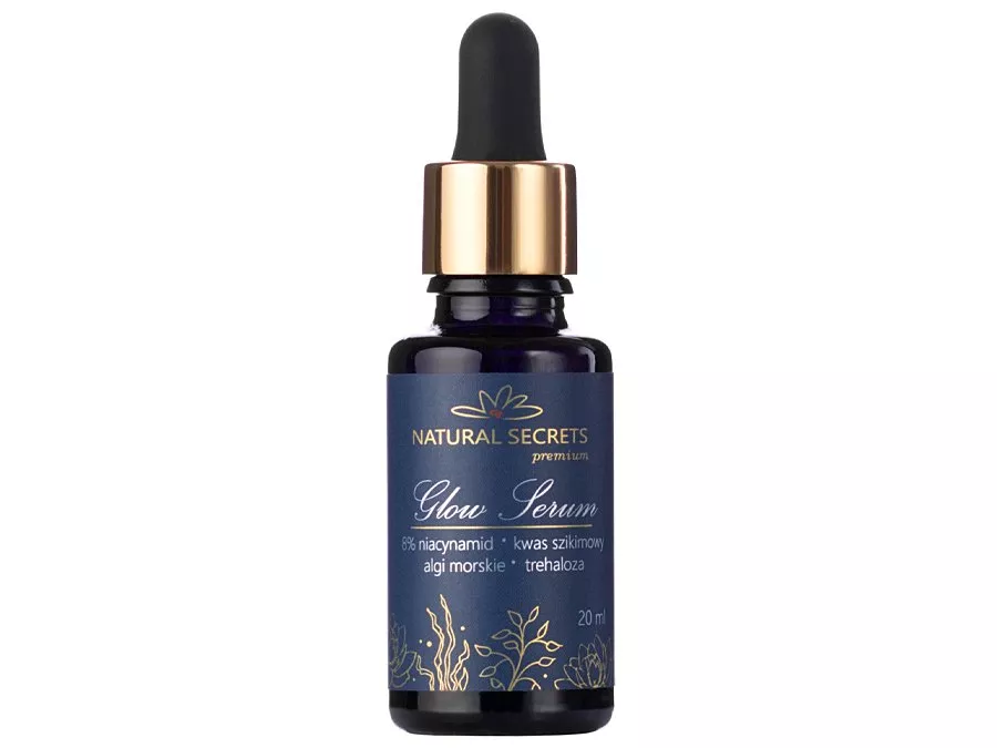 Natural Secrets - Glow Serum - Aktywne Serum Korygujące