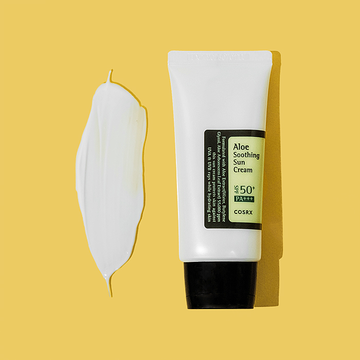 COSRX - Aloe Soothing Sun Cream SPF 50+/PA+++ - Hydratační krém s ochranným faktorem 