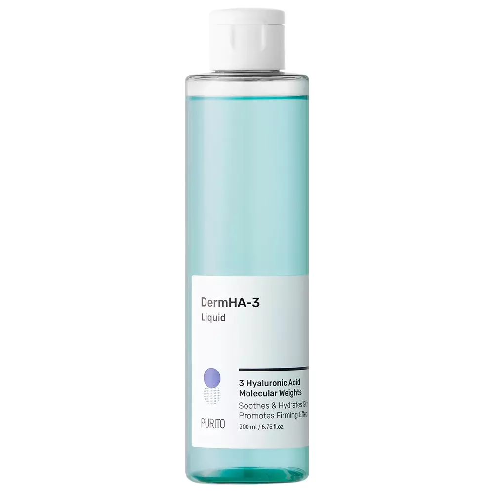 Purito - DermHa-3 Liquid - Nawilżająco-Łagodzący Tonik 