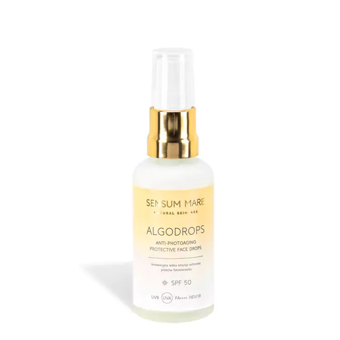 Sensum Mare - Algodrops - Anti-Photoaging Protective Face Drops - Ochranná emulze proti fotostárnutí pleti