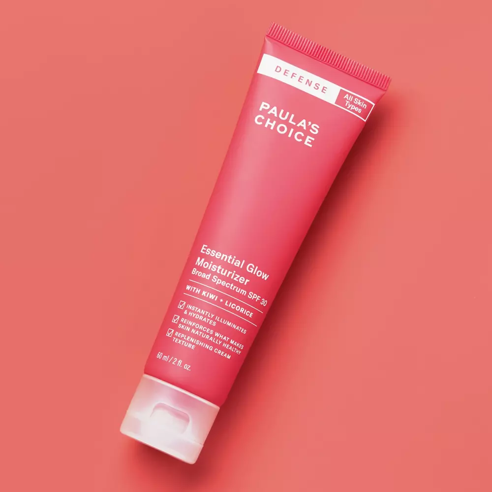 Paula's Choice - Defense - Essential Glow Moisturizer SPF30 - Rozświetlający i Nawilżający Krem Przeciwsłoneczny