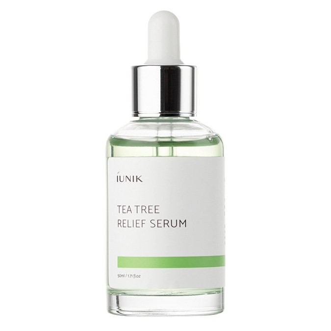 iUNIK - Tea Tree Relief Serum - Serum dla Cery Problematycznej z Wodą z Drzewa Herbacianego