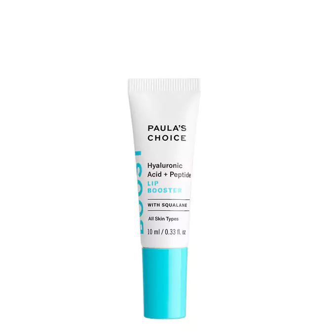 Paula's Choice - Hyaluronic Acid + Peptide Lip Booster - Przeciwstarzeniowy i Nawilżający Balsam do Ust z Kwasem Hialuronowym, Peptydami i Skwalanem