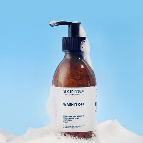 SkinTra - Wash It Off - Glukozydowy Żel Oczyszczający 