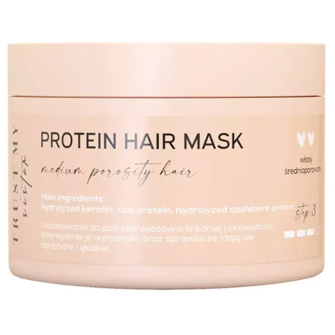 Trust My Sister - Proteinowa Maska do Włosów Średnioporowatych