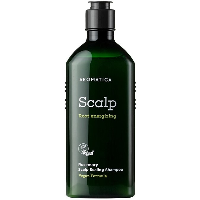 Aromatica - Rosemary Scalp Scaling Shampoo - Čisticí rozmarýnový šampon