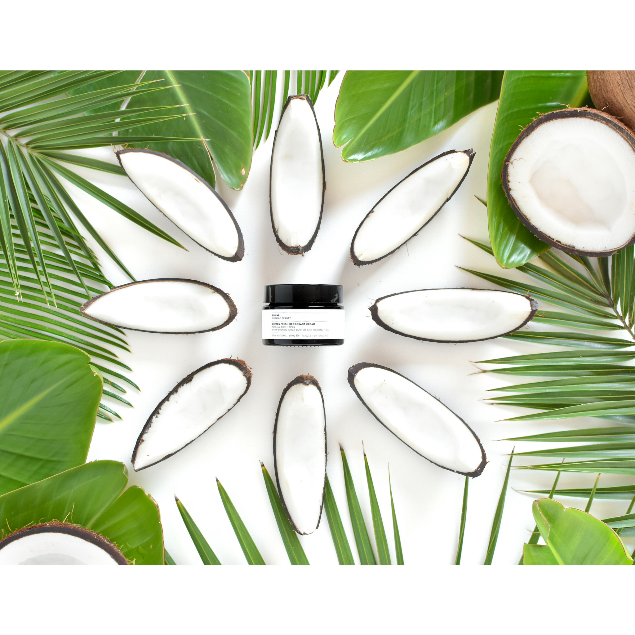 Evolve Organic Beauty - Cotton Fresh Natural Deodorant Cream - Naturalny Dezodorant w Kremie