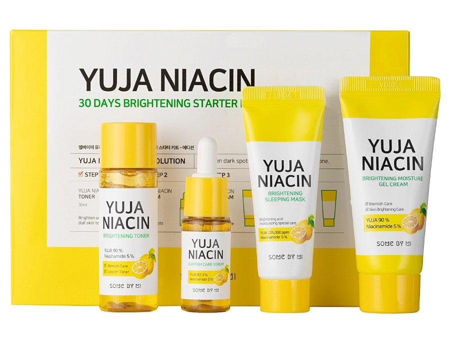 Some By Mi - Yuja Niacin 30 Days Brightening Starter Kit - Zestaw kosmetyków dla skóry z przebarwieniami