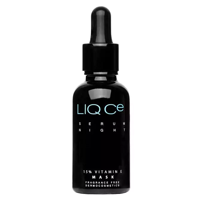 LiqPharm LIQ Ce Serum Night 15% Vitamin E Mask - Dwufazowe Serum Regenerująco-Odżywcze na Noc