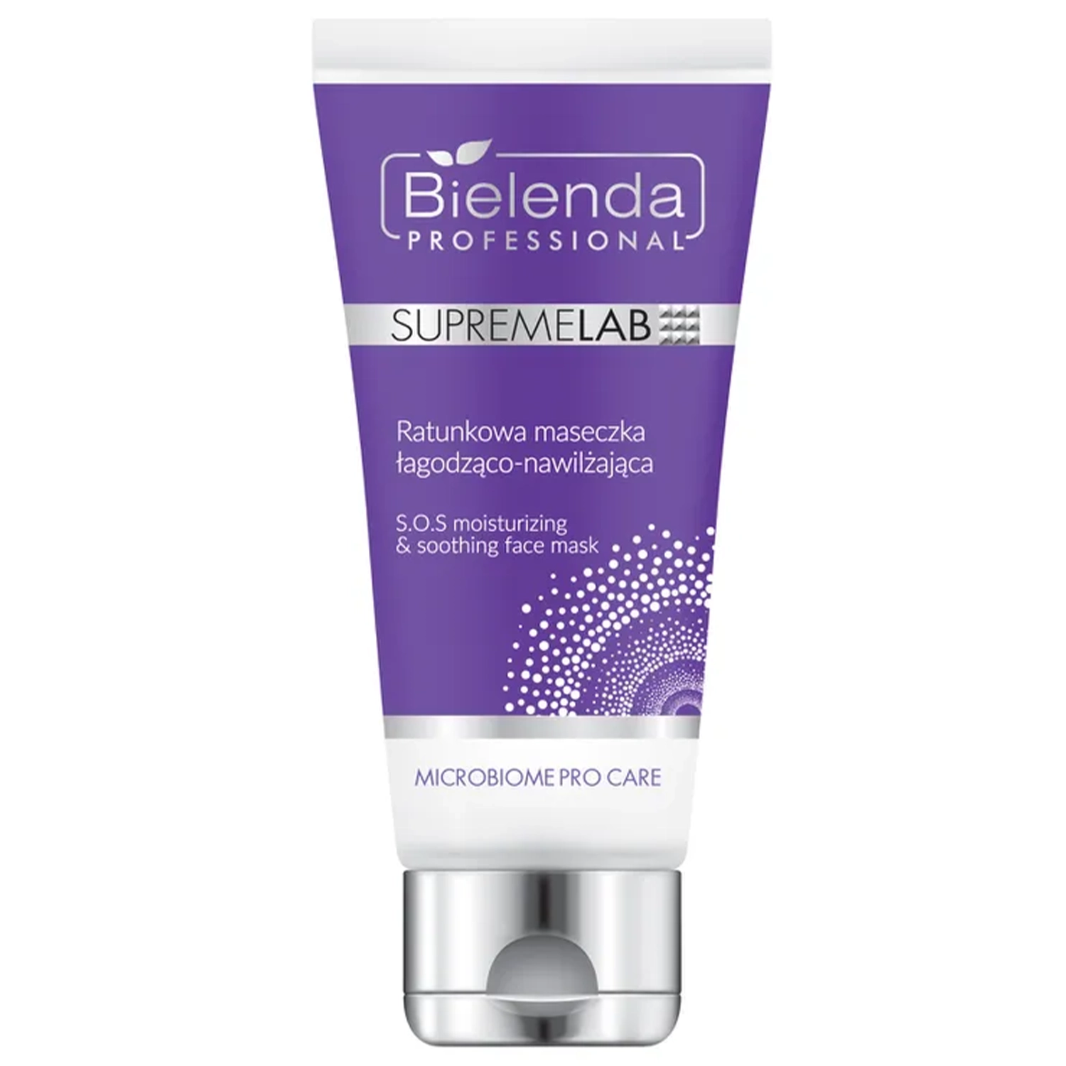 Bielenda Professional - Supremelab - Microbiome Pro Care - S.O.S Moisturizing & Soothing Face Mask - Ošetrujúca a upokojujúca S.O.S. hydratačná maska