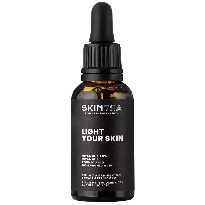 SkinTra - Light YourSkin - Serum z Witaminą C 20% i Kwasem Ferulowym