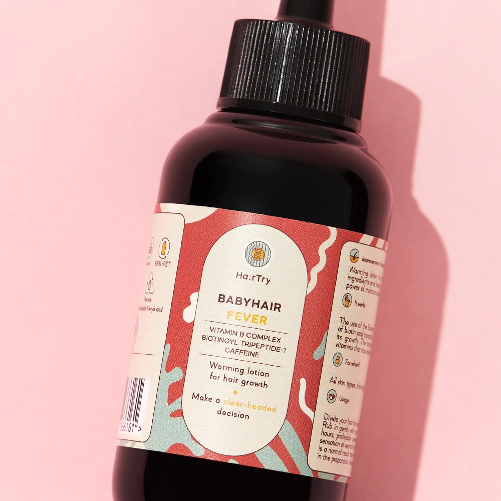 HairTry - Babyhair Fever - Wcierka Rozgrzewająca na Porost Włosów - 100ml