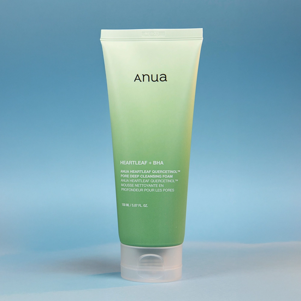 Anua - Heartleaf Quercetinol Pore Deep Cleansing Foam - Dogłębnie Oczyszczająca Pianka do Twarzy - 150ml