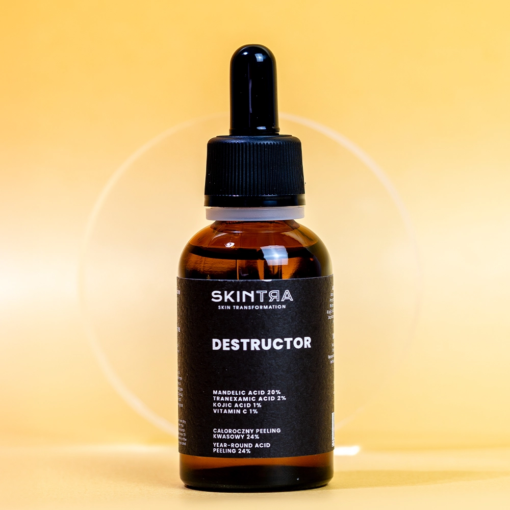 SkinTra - Destructor - Całoroczny Peeling Kwasowy 24% - 30ml