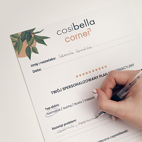 Spersonalizowany plan pielęgnacji w Cosibella Corner