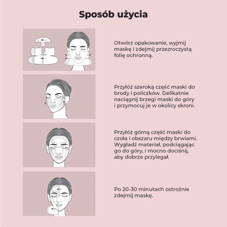 REVCELL - Vita Collagen Full Face Lifting Up Mask - Liftingująca Maska w Płachcie - 1szt/19g