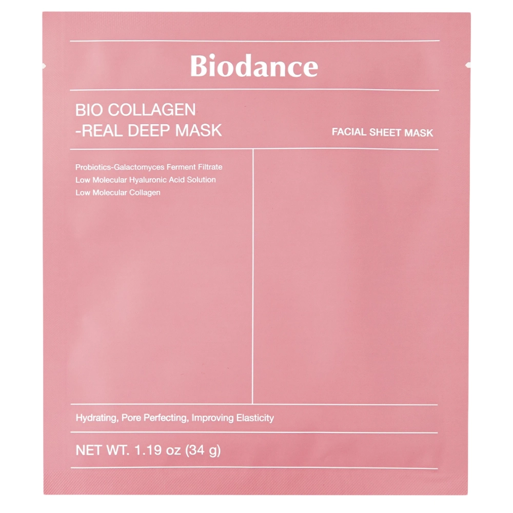 Biodance - Bio-Collagen Real Deep Mask - Ujędrniająca Maska Kolagenowa do Twarzy - 1szt/34g