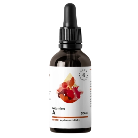 Aura Herbals - Witamina A - Forte - Krople - 50ml