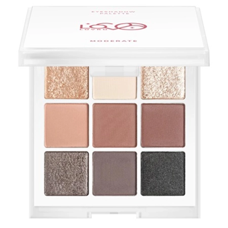 LOVRO - Eyeshadow Palette Moderate - Paleta Cieni do Powiek - 8g