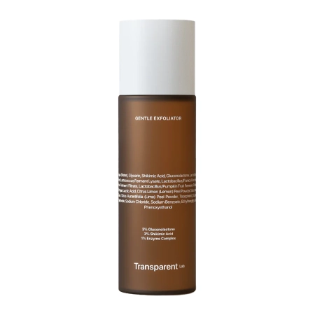 Transparent Lab - Gentle Exfoliator - Tonik Delikatnie Złuszczający - 130ml