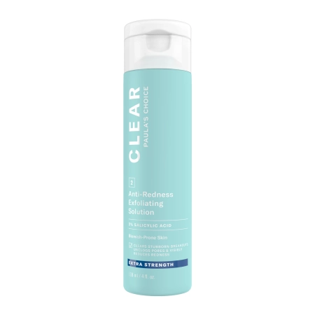 Paula's Choice - Clear - Extra Strength Anti-Redness Exfoliating Solution 2% BHA - Płyn Złuszczający z 2% Kwasem Salicylowym - 118ml